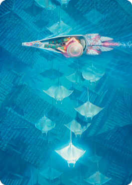 Discover the Impossible Art Card [Kamigawa: Neon Dynasty Art Series] | Odin's Place