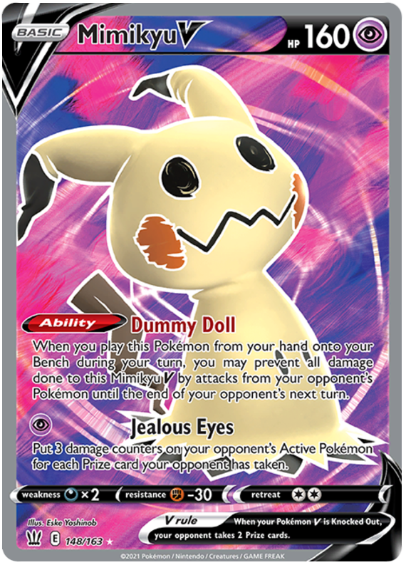 Mimikyu V (148/163) [Sword & Shield: Battle Styles] | Odin's Place