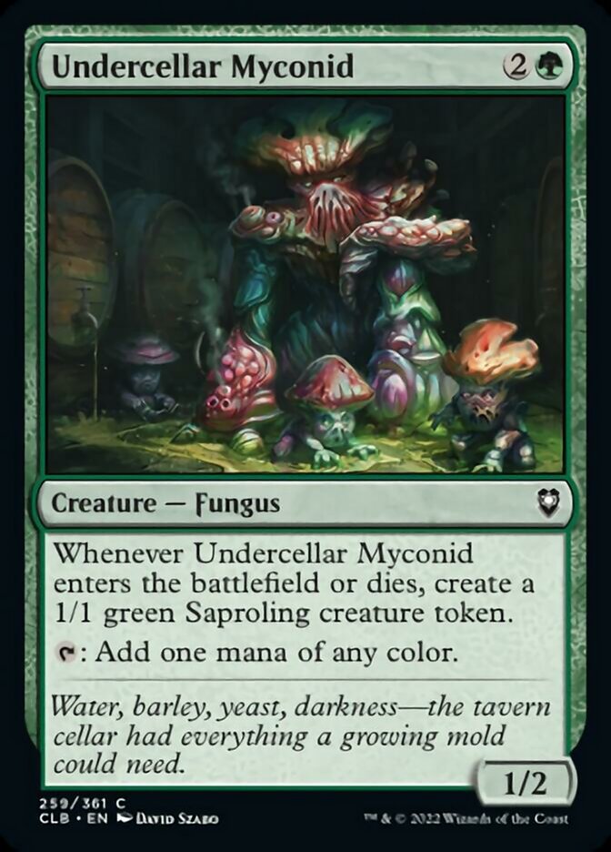 Undercellar Myconid [Commander Legends: Battle for Baldur's Gate] | Odin's Place