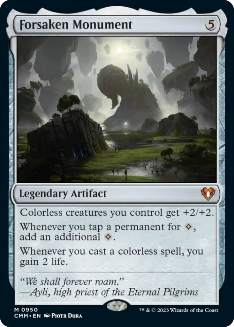 Forsaken Monument [Commander Masters] | Odin's Place