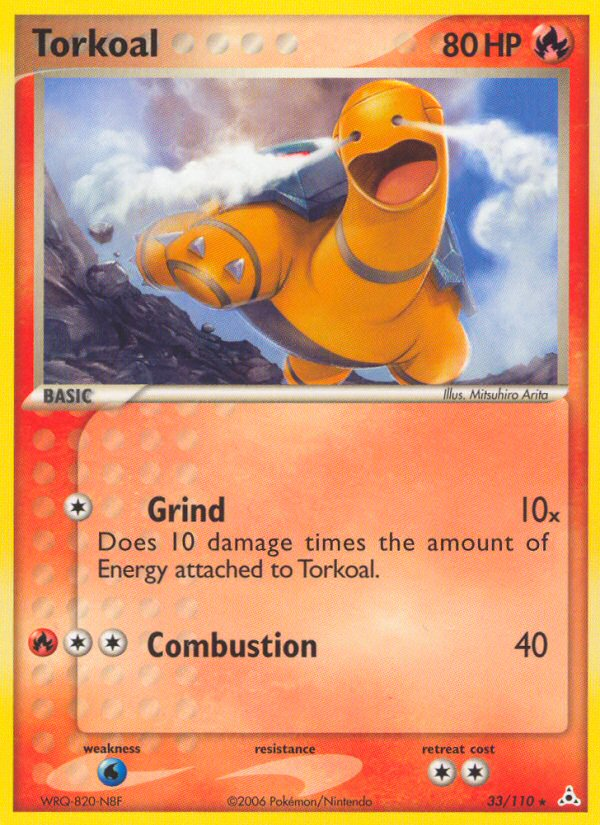 Torkoal (33/110) [EX: Holon Phantoms] | Odin's Place