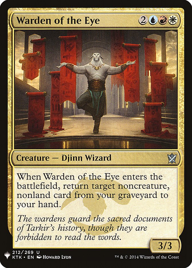 Warden of the Eye [Mystery Booster] | Odin's Place