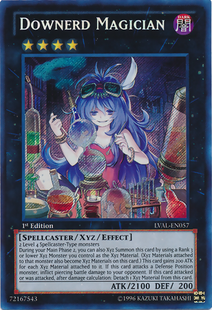 Downerd Magician [LVAL-EN057] Secret Rare | Odin's Place