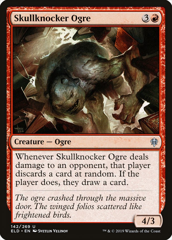 Skullknocker Ogre [Throne of Eldraine] | Odin's Place