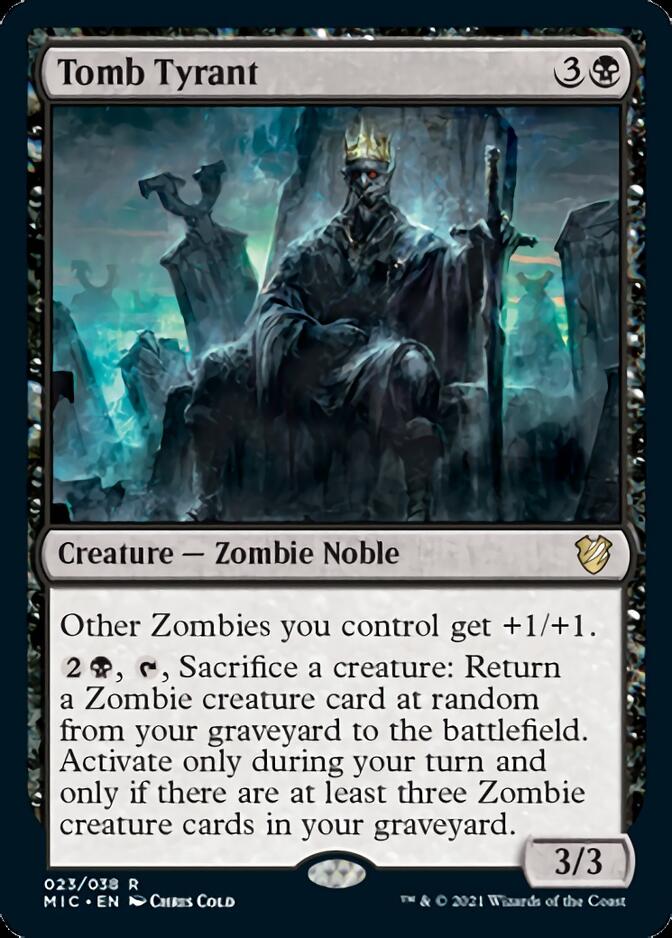 Tomb Tyrant [Innistrad: Midnight Hunt Commander] | Odin's Place