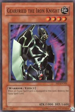 Gearfried the Iron Knight [PSV-EN101] Super Rare | Odin's Place