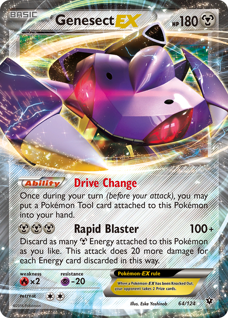 Genesect EX (64/124) [XY: Fates Collide] | Odin's Place