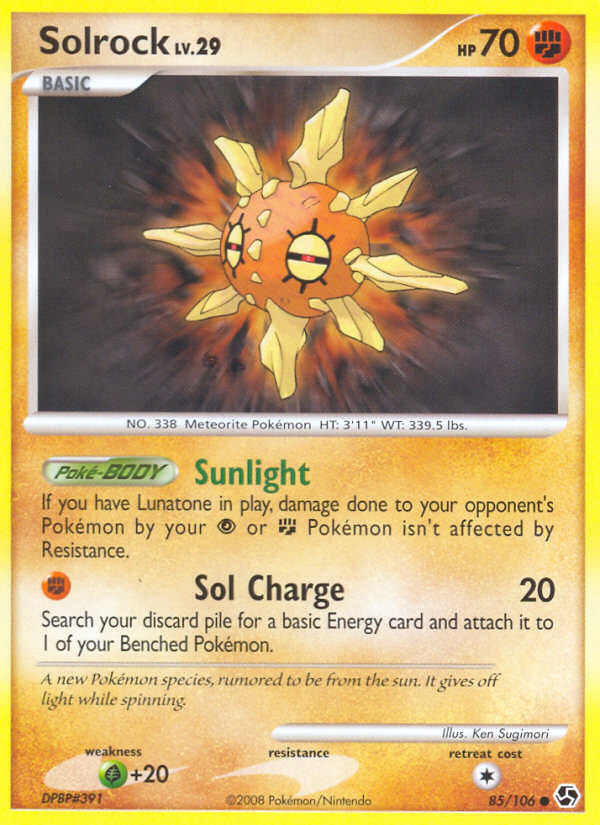 Solrock (85/106) [Diamond & Pearl: Great Encounters] | Odin's Place