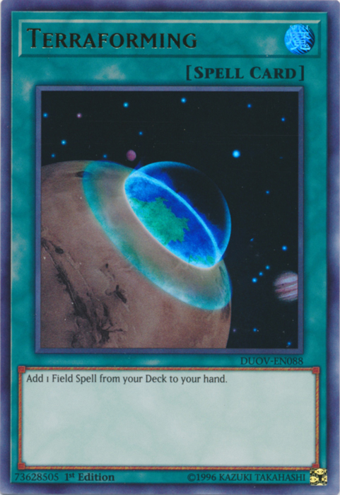 Terraforming [DUOV-EN088] Ultra Rare | Odin's Place