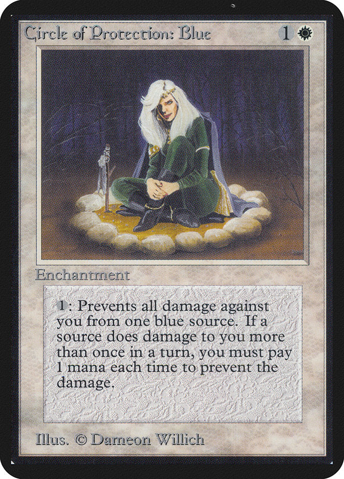 Circle of Protection: Blue (10) [Alpha Edition] | Odin's Place