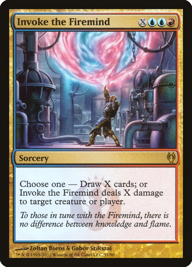 Invoke the Firemind (31) [Duel Decks: Izzet vs. Golgari] | Odin's Place