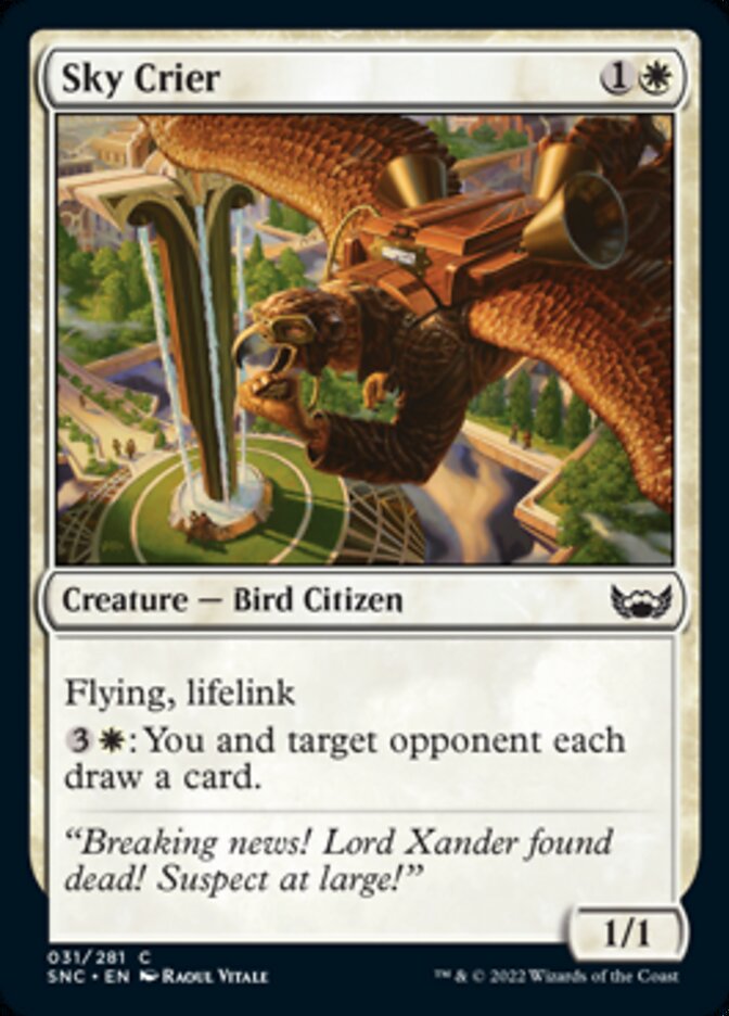 Sky Crier [Streets of New Capenna] | Odin's Place