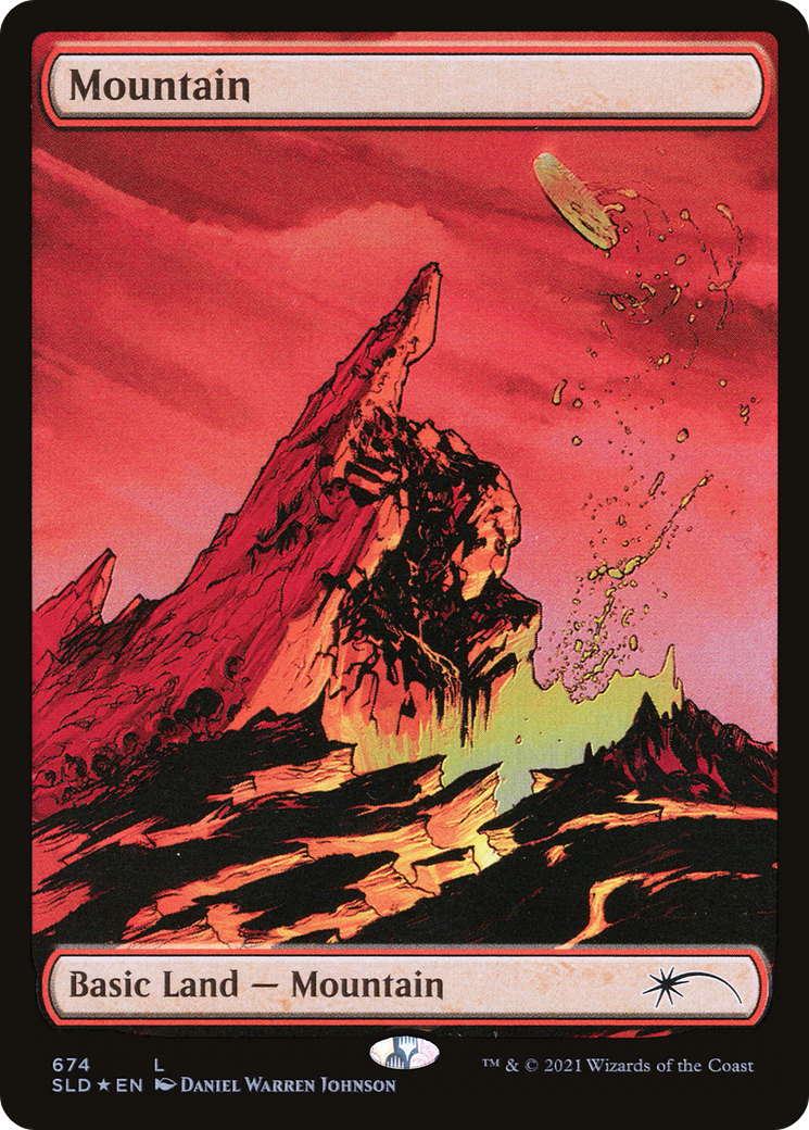 Mountain (674) [Secret Lair Drop Promos] | Odin's Place