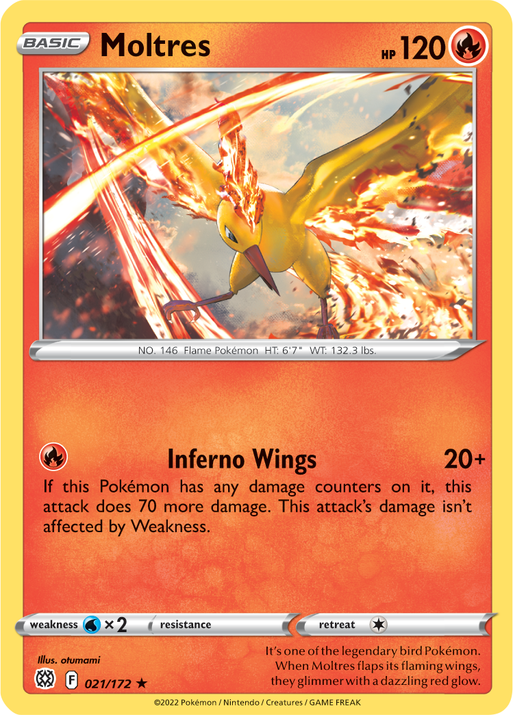 Moltres (021/172) [Sword & Shield: Brilliant Stars] | Odin's Place
