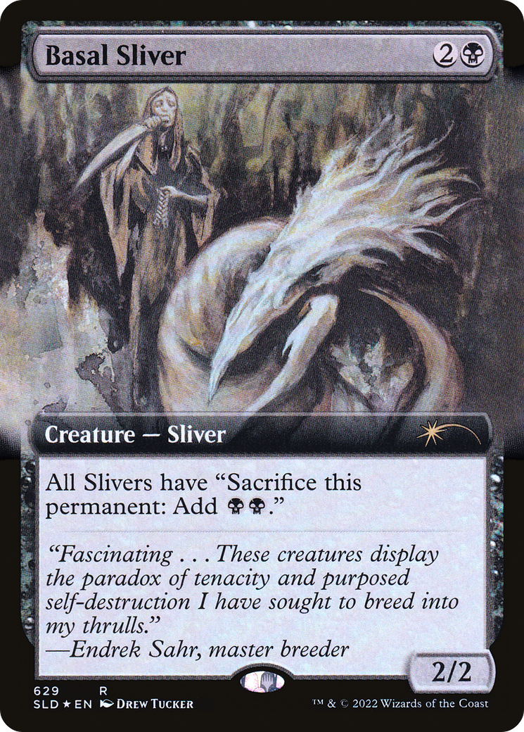 Basal Sliver (Extended Art) [Secret Lair Drop Promos] | Odin's Place