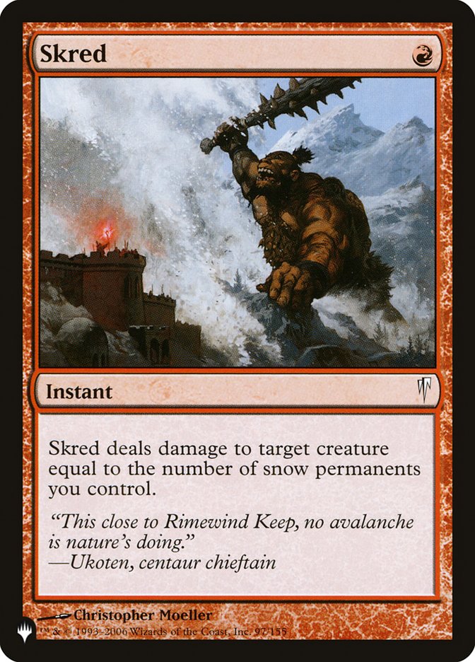 Skred [The List] | Odin's Place