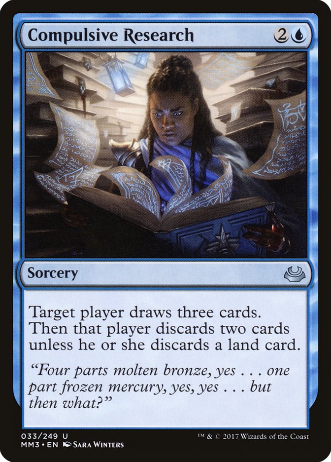 Compulsive Research (33) [Modern Masters 2017] | Odin's Place