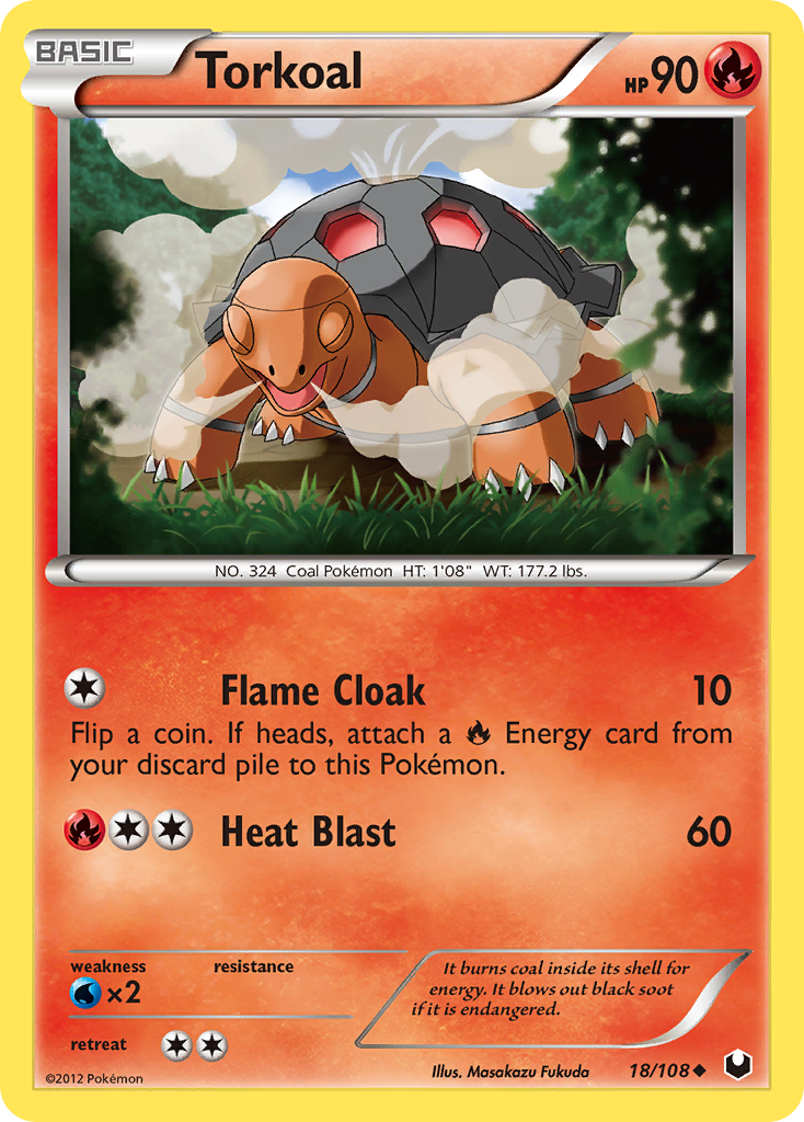 Torkoal (18/108) [Black & White: Dark Explorers] | Odin's Place