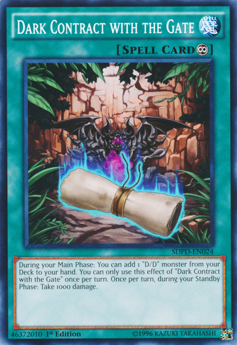 Dark Contract with the Gate [SDPD-EN024] Common | Odin's Place