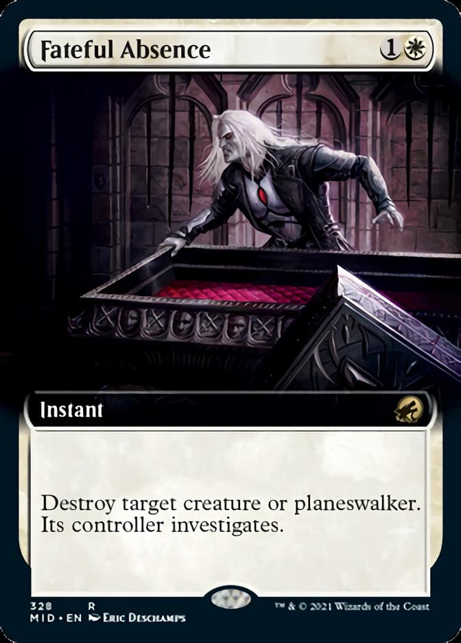 Fateful Absence (Extended Art) [Innistrad: Midnight Hunt] | Odin's Place
