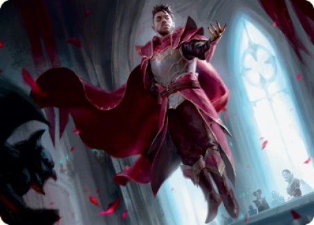 Markov Waltzer Art Card [Innistrad: Crimson Vow Art Series] | Odin's Place
