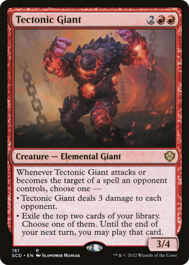 Tectonic Giant [Starter Commander Decks] | Odin's Place