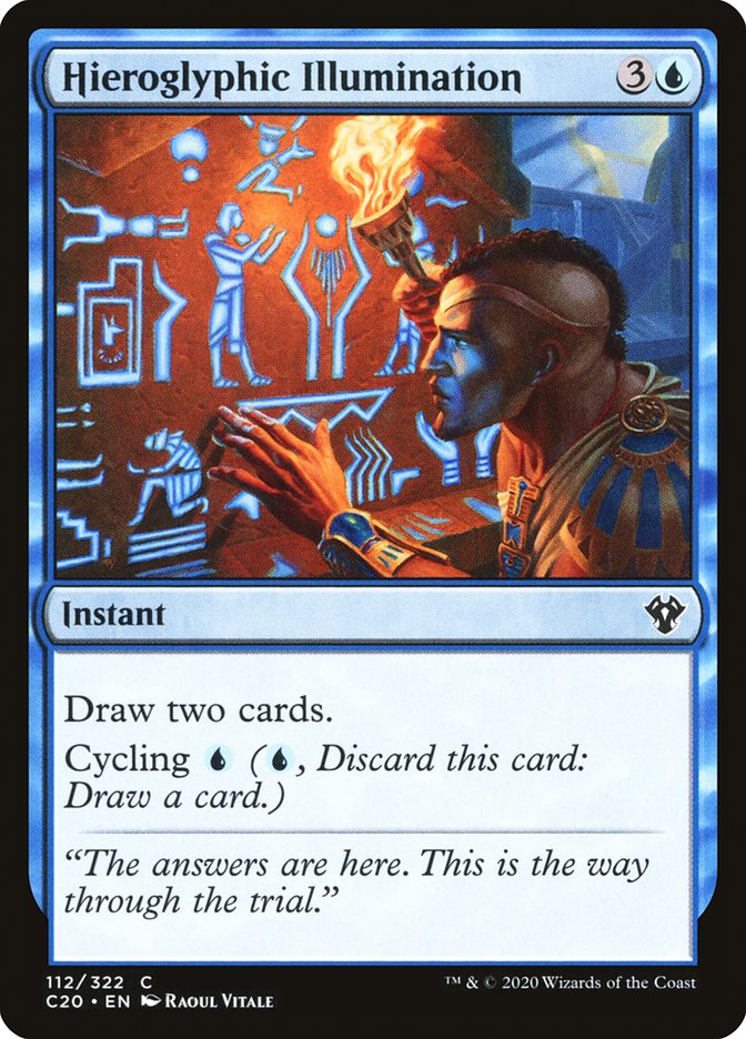 Hieroglyphic Illumination [Commander 2020] | Odin's Place