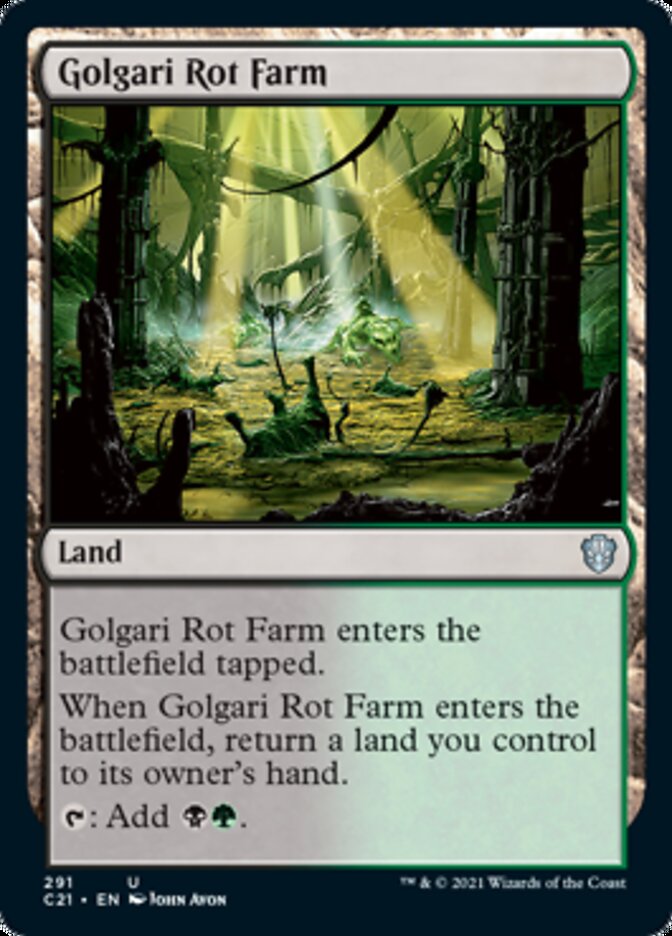 Golgari Rot Farm [Commander 2021] | Odin's Place