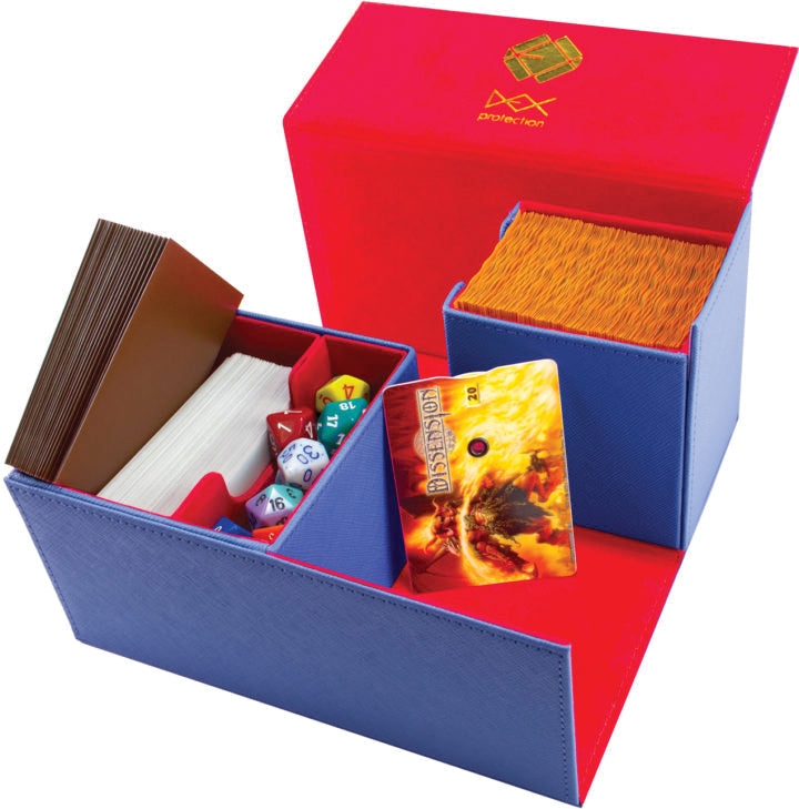 DEX Creation Line Deck Box: Large - Dark Blue | Odin's Place