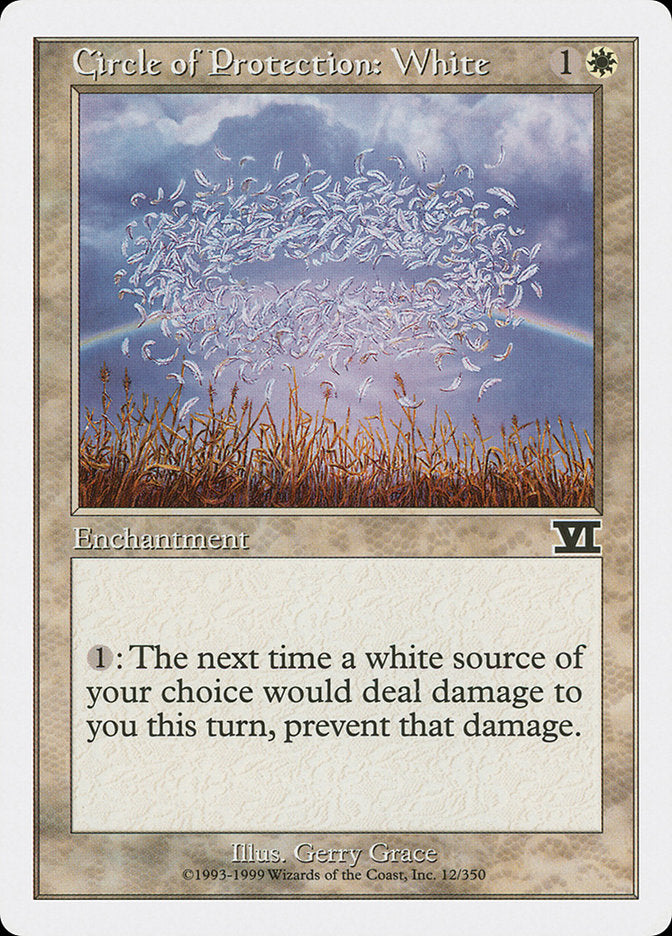 Circle of Protection: White (12) [Classic Sixth Edition] | Odin's Place