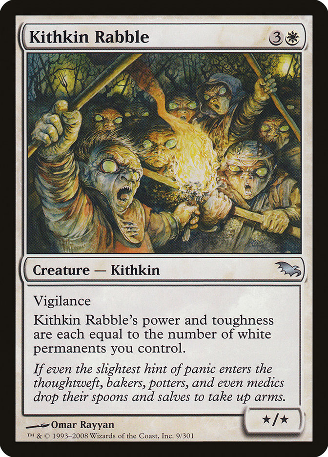 Kithkin Rabble (9) [Shadowmoor] | Odin's Place
