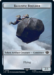 Ballistic Boulder // Food Token (11) Double-Sided Token [The Lord of the Rings: Tales of Middle-Earth Tokens] | Odin's Place