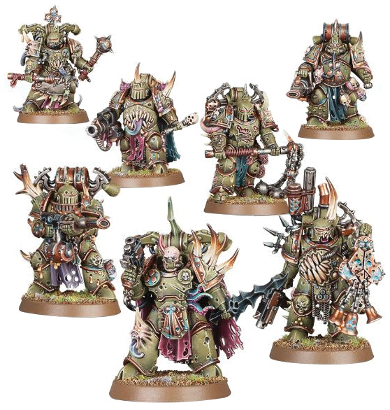 Warhammer 40K:  Death Guard Plague Marines | Odin's Place