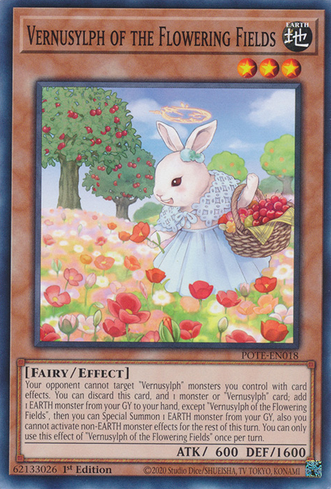 Vernusylph of the Flowering Fields [POTE-EN018] Common | Odin's Place