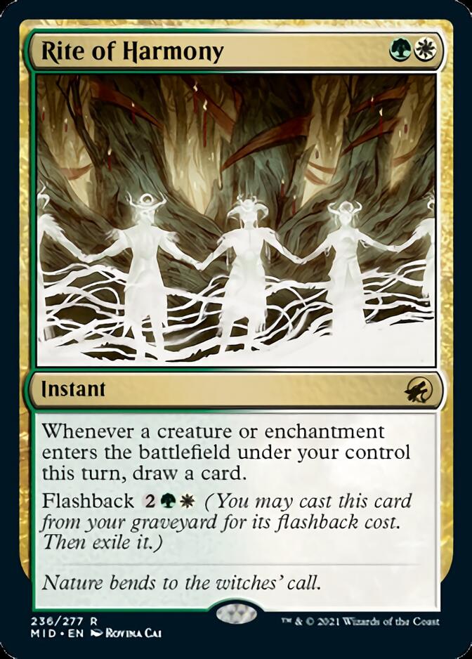 Rite of Harmony [Innistrad: Midnight Hunt] | Odin's Place