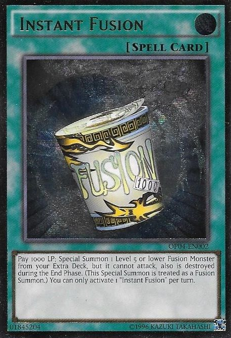 Instant Fusion [OP04-EN002] Ultimate Rare | Odin's Place