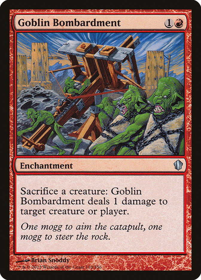 Goblin Bombardment (110) [Commander 2013] | Odin's Place