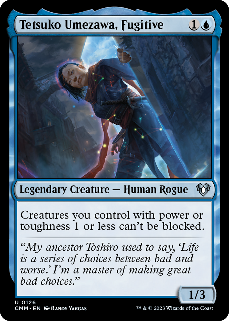 Tetsuko Umezawa, Fugitive [Commander Masters] | Odin's Place