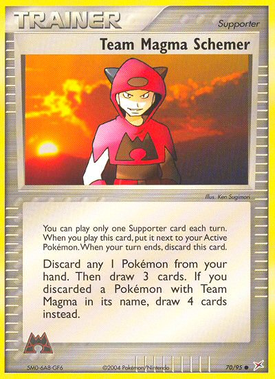 Team Magma Schemer (70/95) [EX: Team Magma vs Team Aqua] | Odin's Place