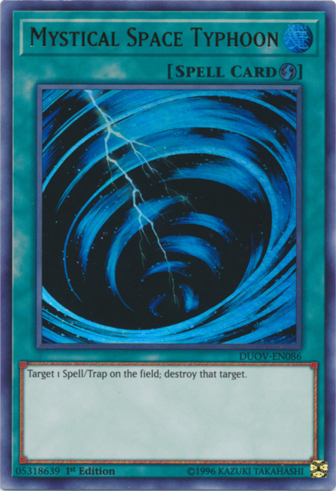 Mystical Space Typhoon [DUOV-EN086] Ultra Rare | Odin's Place