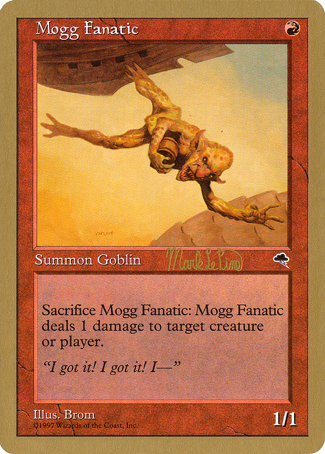 Mogg Fanatic (Mark Le Pine) [World Championship Decks 1999] | Odin's Place