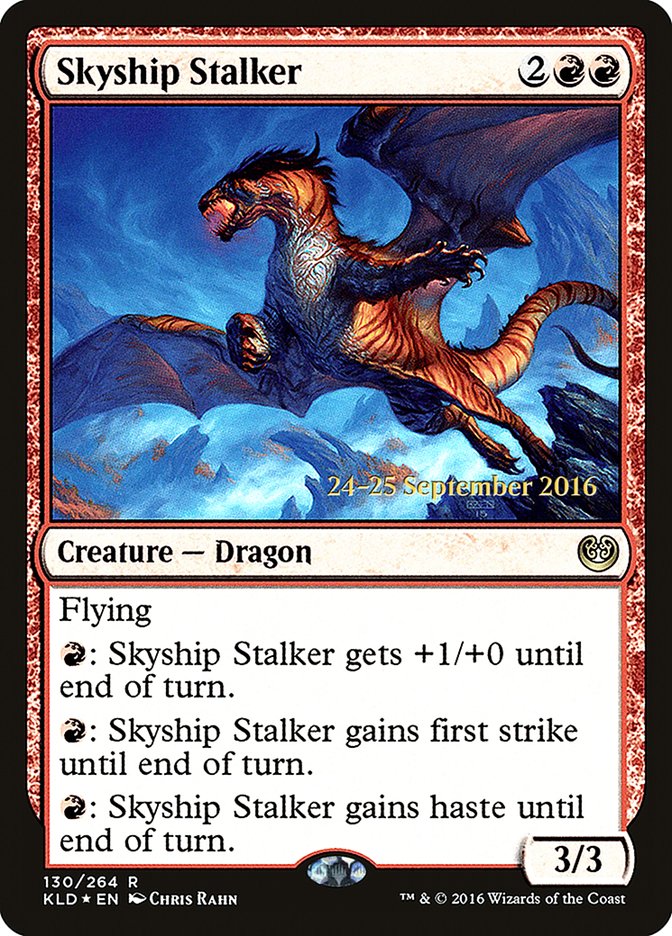 Skyship Stalker (130) [Kaladesh Prerelease Promos] | Odin's Place