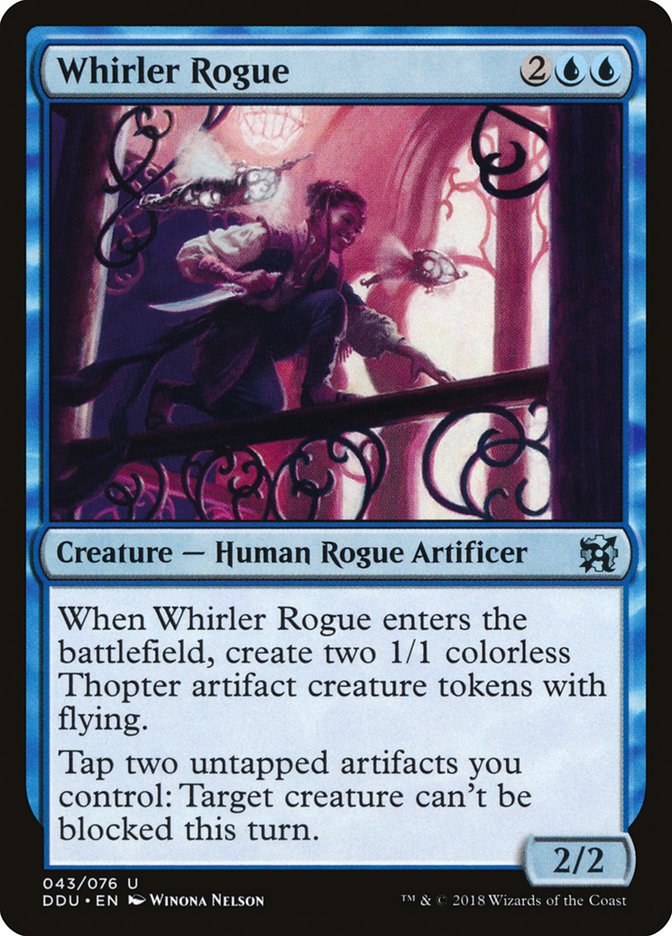 Whirler Rogue (43) [Duel Decks: Elves vs. Inventors] | Odin's Place
