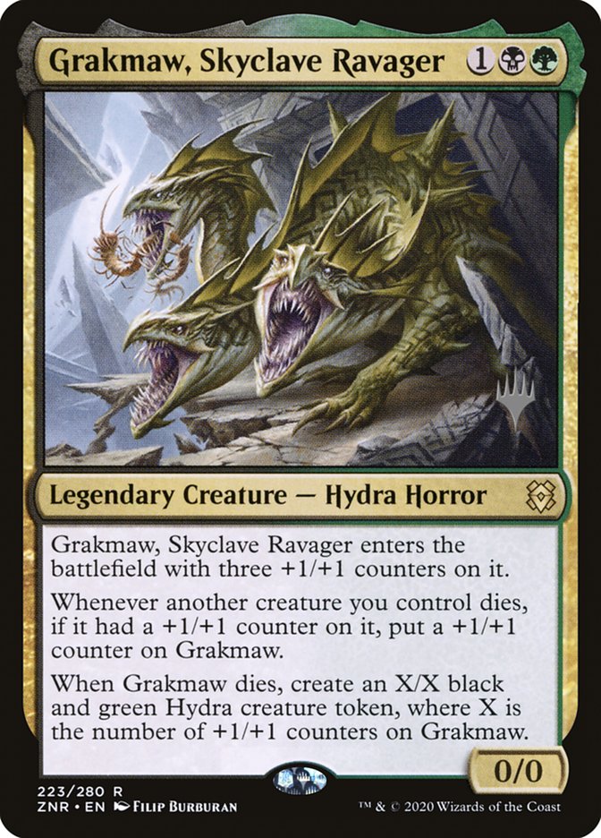 Grakmaw, Skyclave Ravager (Promo Pack) [Zendikar Rising Promos] | Odin's Place
