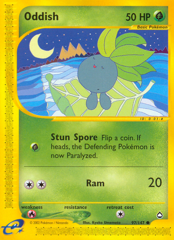 Oddish (97/147) [Aquapolis] | Odin's Place