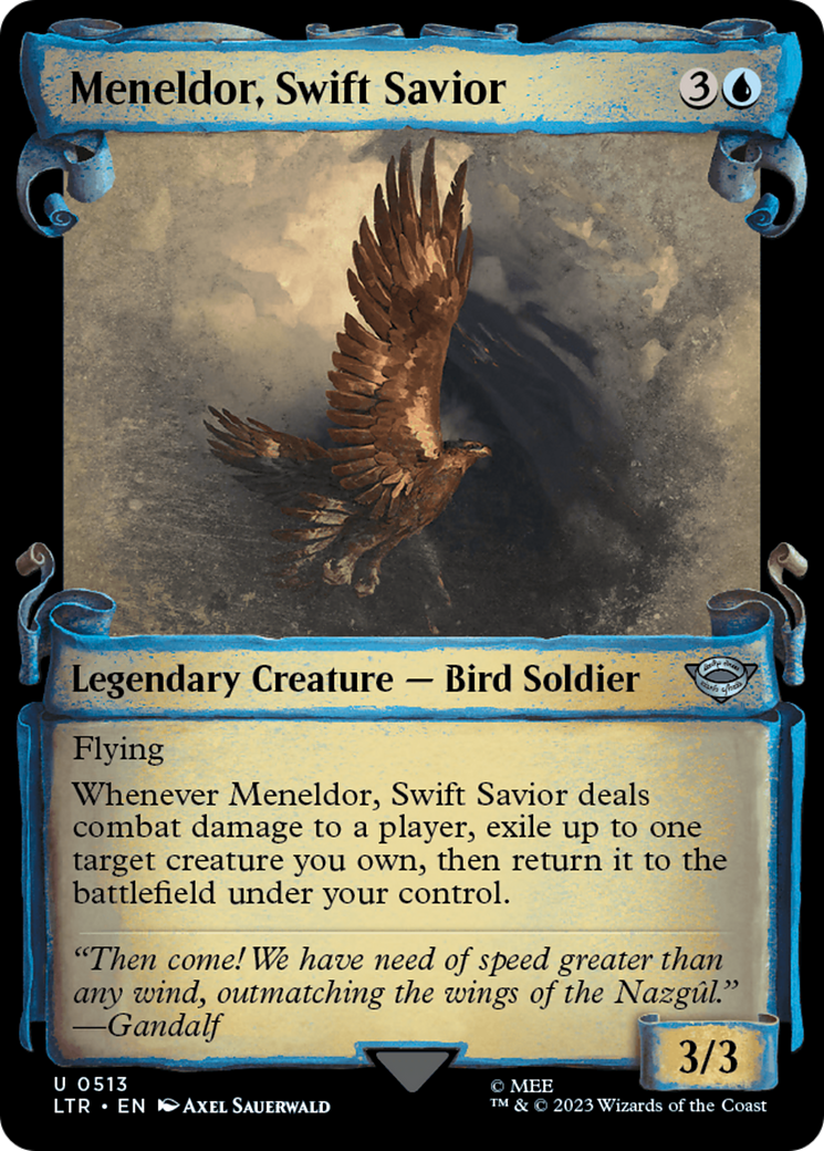 Meneldor, Swift Savior [The Lord of the Rings: Tales of Middle-Earth Showcase Scrolls] | Odin's Place