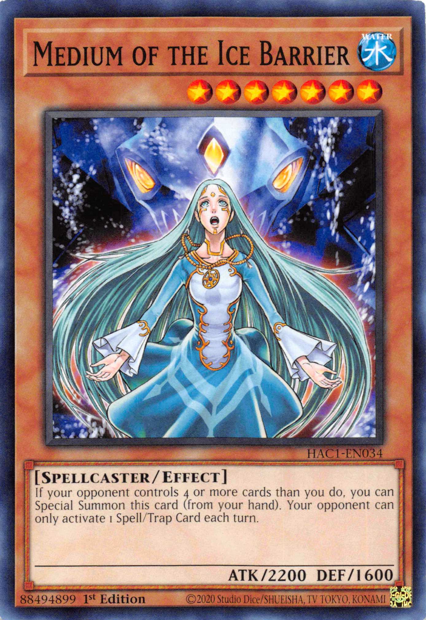 Medium of the Ice Barrier [HAC1-EN034] Common | Odin's Place