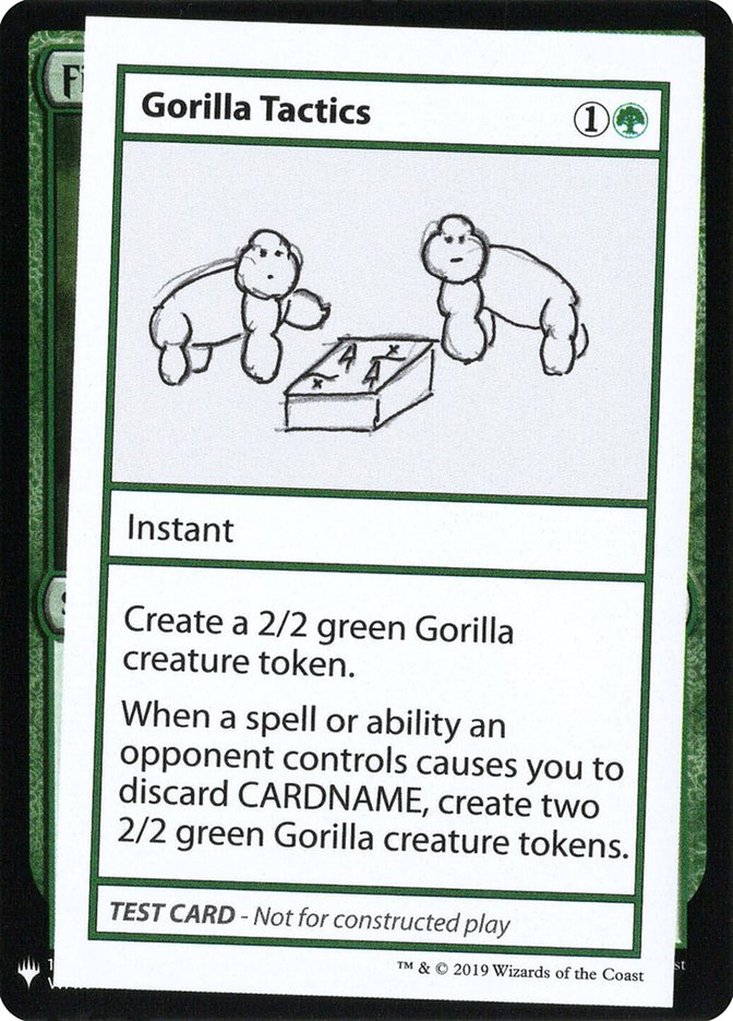 Gorilla Tactics [Mystery Booster Playtest Cards] | Odin's Place