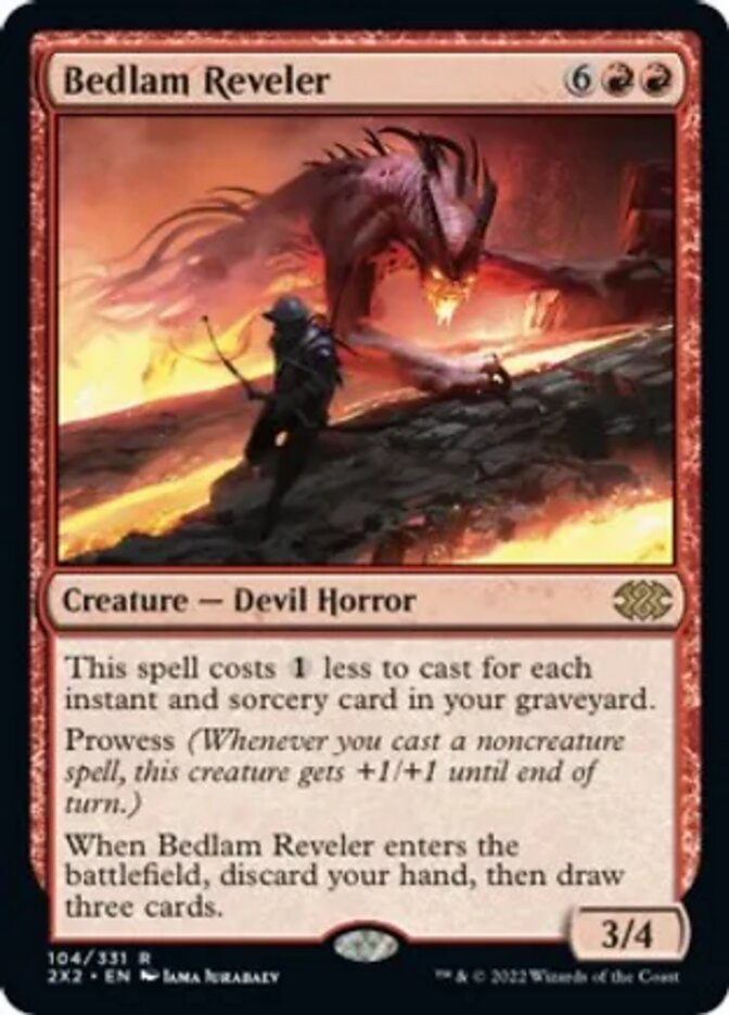 Bedlam Reveler [Double Masters 2022] | Odin's Place