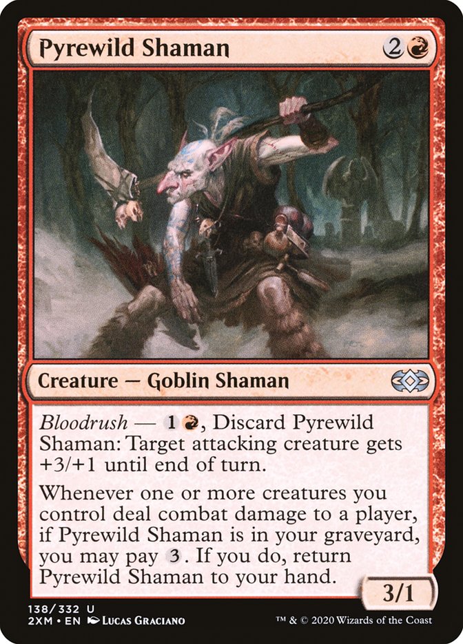 Pyrewild Shaman [Double Masters] | Odin's Place